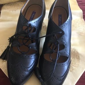 New Ralph Lauren Shoes Black; classic elegance